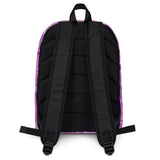 Purple Leaf Backpack