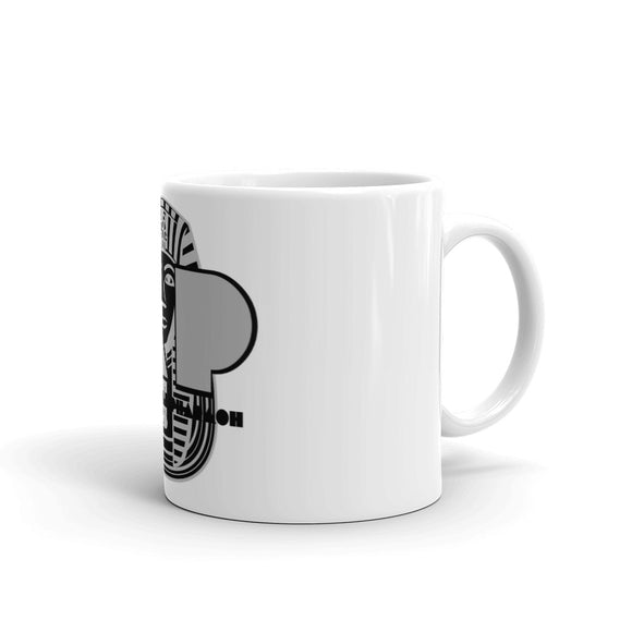 AP Inverse White glossy mug